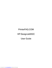 HP DESIGNJET 650C SERVICE MANUAL PDF