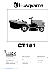 husqvarna ct151 manual Husqvarna ct151 manuals.