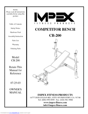 Impex Competitor Cb 200 Manuals