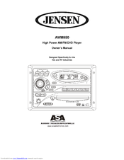 Jensen AWM950 Manuals