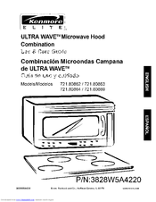 Kenmore Elite Ultra Wave 721 80864 Manuals Kenmore Elite Ultra Wave 721 80864 Manuals