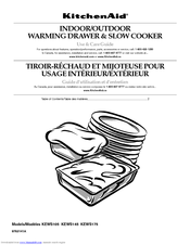 Kitchenaid Kews145sss 24 Inch Warming Drawer Manuals