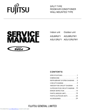 Fujitsu Asu9rmlq Service Manual