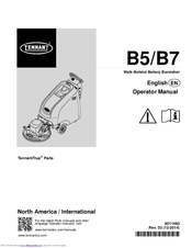 Tennant B7 Manuals