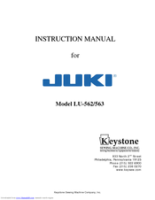 Juki LU-563 Manuals