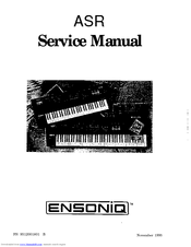 Ensoniq Keyboards Service Manuals