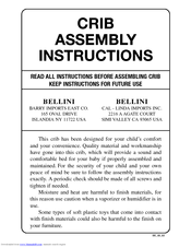 Bellini Crib Manuals