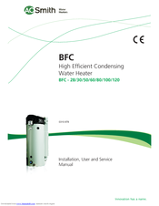 A.o. Smith Cyclone BFC - 60 Manuals
