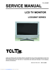 Lcd Tv And Monitor Service Manual