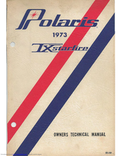 Polaris TX Starfire Manuals