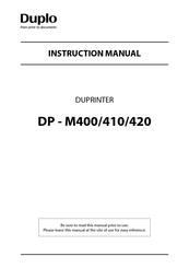 manual m400