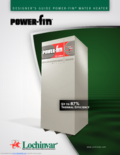 Lochinvar Power-Fin PFN0752PM-M9 Manuals