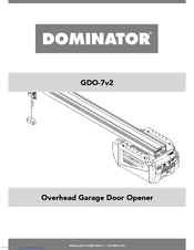 Dominator Gdo 7v2 Manuals