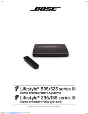 BOSE LIFESTYLE 535 SERIES III OPERATING MANUAL Pdf Download