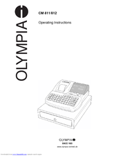 olympia cm70 cash register manual