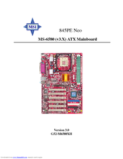 845pe max ms 6580 driver