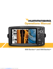 Humminbird 800 series Manuals