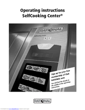 Rational SelfCooking Center Manuals