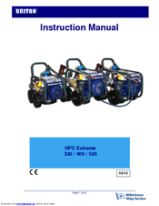 Pressure washer owners manual