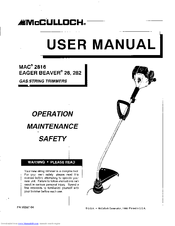 Mac 12ste-ii trimmer manual downloads