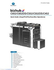 Bizhub C360 Manual