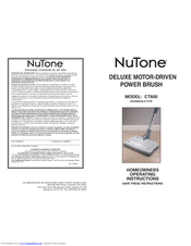 Nutone CT600 Manuals