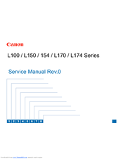 Canon Faxphone L170 Repair Manual