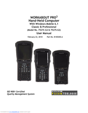 Psion Teklogix 7527S-G2 Manuals