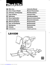 Makita LS1030 Manuals