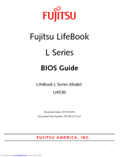 Fujitsu Lifebook LH530 Manuals