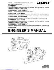 Juki LU-1565N Manuals