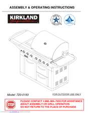 Kirkland Signature 720-0193 Manuals