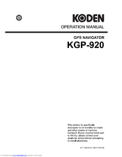 KGP 920 PDF