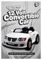 pacific cycle convertible sports car 12v battery