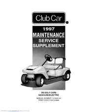 Club Car 1997 DS Manuals