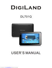 Digiland DL701Q Manuals