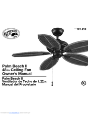 Hampton Bay Palm Beach Ii Owner S Manual Pdf Download