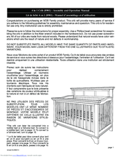 Mdb Family Crib 4791 Manuals