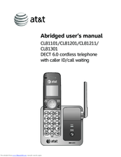 At&t CL81211 Manuals