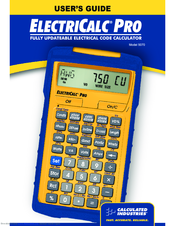 electricalc pro manual Electricalc pro manual | fuse (electrical) | electrical resistance.