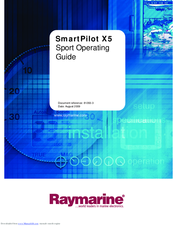 Raymarine SmartPilot X5 Manuals