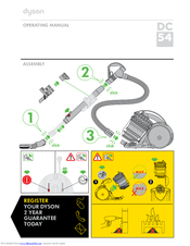 Dyson DC54 Animal Pro Manuals