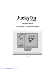 Jackson Systems Comfort System T 32 P Manuals