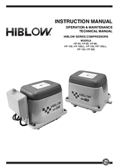 Hiblow hp-120 Manuals