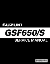 Suzuki Gsf 650 Bandit Owners Manual