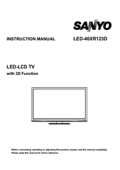 instruction manual for sanyo tv Sanyo fw40d36f led lcd tv download instruction manual pdf.
