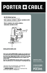 Porter-cable PCE345 Manuals