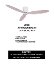 Lucci Airfusion Radar Installation Instructions Manual Pdf