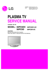 LG 50GA6400 LED TV Quick Setup Manual Free Download in PDF