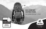 Deuter Kid Comfort 2 Manuals